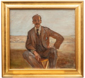 Jacek Malczewski (1854 Radom - 1929 Kraków), Portret mężczyzny, 1922 r.