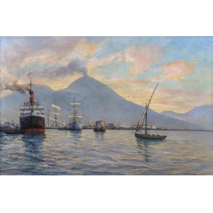 Adolf Schuhknecht (1889 Reichenbach - 1940), Port w Neapolu