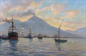 Adolf Schuhknecht (1889 Reichenbach - 1940), Port w Neapolu