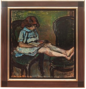 Nathan Grunsweigh (1883 Kraków - 1956 Paryż), Portret córki Adeline (Rebekki)