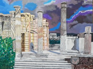 Anna van Brussel, Starożytna biblioteka w Atenach, 2020