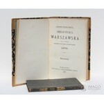 BIBLIOTEKA WARSZAWSKA 1876 t.4 półskórek z epoki