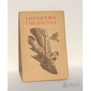 Konopka LOTNICTWO I MEDYCYNA 1936 bibliografia za rok 1934 St. O.-Chrostowski Exlibris