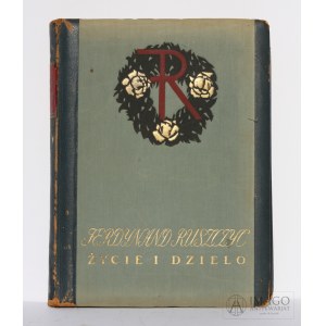 Ferdynand Ruszczyc ŻYCIE I DZIEŁO Wilno 1939 półskórek wydawniczy!