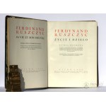 Ferdynand Ruszczyc ŻYCIE I DZIEŁO Wilno 1939 półskórek wydawniczy!