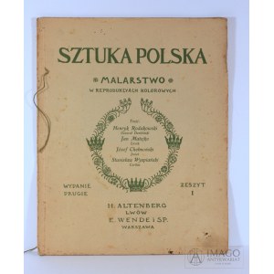 SZTUKA POLSKA w barwnych reprodukcjach z. I [1904] MATEJKO