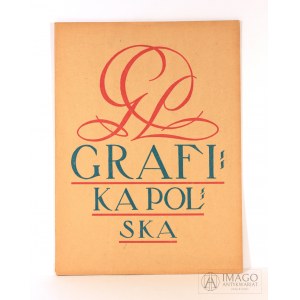 GRAFIKA POLSKA r. 2, z. 5 1922 okładka L. Gardowskiego, Półtawski