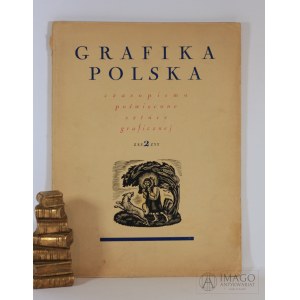 GRAFIKA POLSKA z. 2, 1926 DRZEWORYT Wł. Skoczylas, Bonawentura Lenart