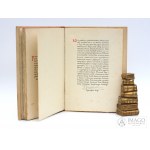 Oficyna TYSZKIEWICZA Dante ŻYCIE NOWE Florencja 1934 BIBLIFILSKA RARA