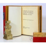 DE BURY PHILOBIBLON 1921 oprawa kopia oprawy Radziszewskiego