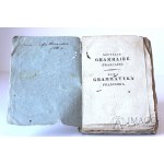 NEUE FRANZÖSISCHE GRAMMATIK 1836 Nouvelle grammaire 1836