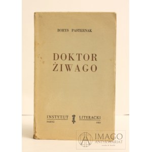 Boris Pasternak DOKTOR ŽIVAGO IL prvé vydanie