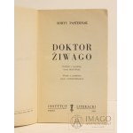 Boris Pasternak DOCTOR ZIVAGO IL Erstausgabe