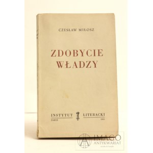 Czesław Miłosz DOBÝVANIE Slobody IL prvé vydanie 1955