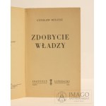 Czeslaw Milosz CONQUERING THE AUTHORITY IL first edition 1955