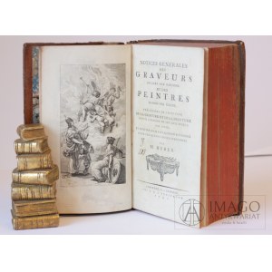 M. Huber NOTICES GENERALES DES GRAVEURS ET PEINTRES 1727 rytina