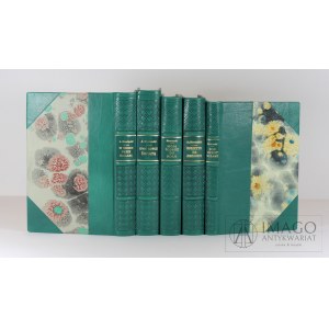 Antoni Slonimski 5 prvních vydání ve smaragdové polokožené vazbě