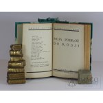 Antoni Slonimski 5 prvních vydání ve smaragdové polokožené vazbě