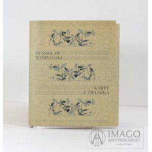 Stanislaw Wyspianski PAPER CARDS FROM THE GREEN plus COPIES