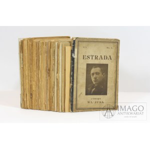 ESTRADA obálky Arthur Szyk, mj. první vydání Tuwim 1917-1922 Vzácné!