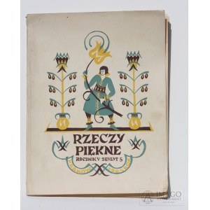 RZECZY PIĘKNE ročenka V sešit 5 1925 KILIM SŁOWIAŃSKI