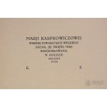 E. Zegadłowicz SIEDEM PIEŚNI ZGRZEBNYCH o J. Kasprowiczu il. Zb. Pronaszko 1927