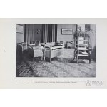 SZTUKA STOSOWANA z. X Kraków 1907, meble projektu Wyspiańskiego i Mehoffera