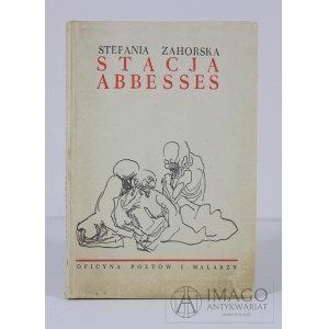 ZAHORSKA Stefania STACJA ABBESSES rysunki Feliks Topolski OPiM 1952