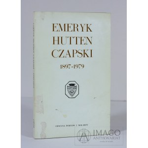 EMERYK HUTTEN-CZAPSKI 1897-1979 OPiM 1986