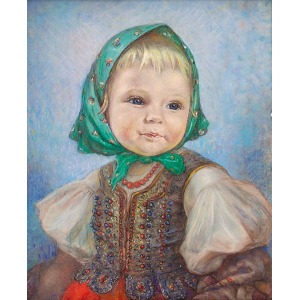 Marian TURWID (1905-1987), Zielona chusteczka