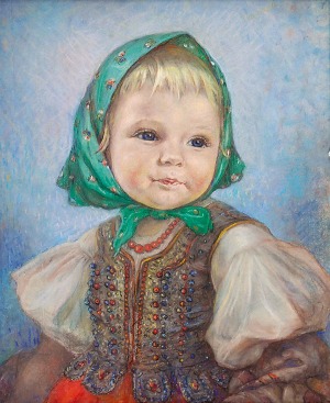 Marian TURWID (1905-1987), Zielona chusteczka