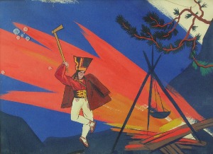 Zofia STRYJEŃSKA (1894-1976), Janosik przy ognisku, 1925