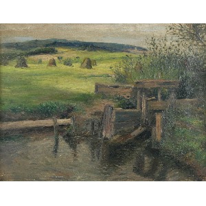 Soter JAXA-MAŁACHOWSKI (1867-1952), Upust wody
