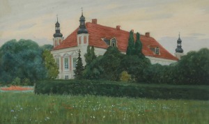Józef WODZIŃSKI (1859-1918), Pałac w Służewie, 1913