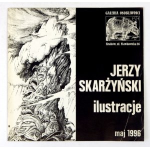 Katalog z dedykacją Jerzego Skarżyńskiego.