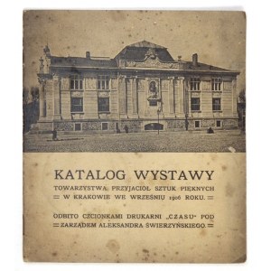 TPSP. Katalog výstavy. 1906.