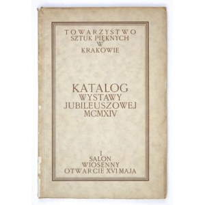 TSP. Katalog jubilejní výstavy. 1. jarní salon. 1914.