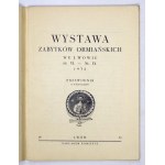 WYSTAWA zabytków ormiańskich we Lwowie. Przewodnik (z 4 ilustracjami). Lwów 1933. Druk. Polska. 8, s. 40. brosz....