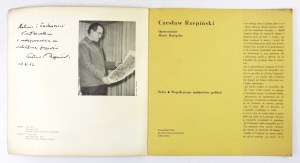 M. Rogoyska – Czesław Rzepiński. 1963. Z dedykacją artysty.