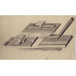 [ART]. [1920s and 1930s]. A group of drawings, designs, patterns of silver utilitarian objects and decorac...