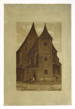 BŁOCKI Włodzimierz (1885-1921) - Kościół św. Marka.