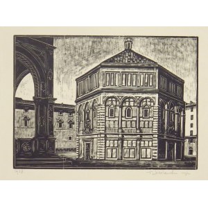 CIEŚLEWSKI (son) Tadeusz (1895-1944) - [Baptistery in Florence].