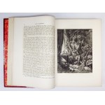 Französische Ausgabe von Don Quichotte Cervantes mit Holzschnitten von G. Doré. 1869.