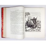 Francouzské vydání Dona Quichotta Cervantes s dřevoryty G. Doré. 1869.
