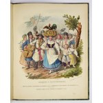 L. ZIENKOWICZ - Die Trachten des polnischen Volkes. 1841. with 39 color plates of regional costumes.