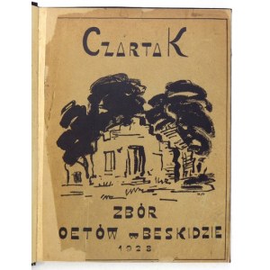 CZARTAK. Eine Sammlung von Dichtern in den Beskiden. [Nr. 3]. 1928. mit Tekka autolitografia Czartaka.