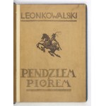 L. KOWALSKI - S perom a perom. 1934. s drevorezmi autora.