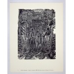 MROŻEWSKI Stefan - Ghetto of Warsaw. 16 Woodcuts. Oakland, California 1966. Judah L. Magnes Memorial Museum. 4, s. [6], ...