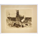 A. SUCHANEK - The Paris Commune Shipyard in Gdynia. 10 boards. ca 1956