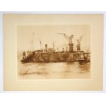 A. SUCHANEK - The Paris Commune Shipyard in Gdynia. 10 boards. ca 1956